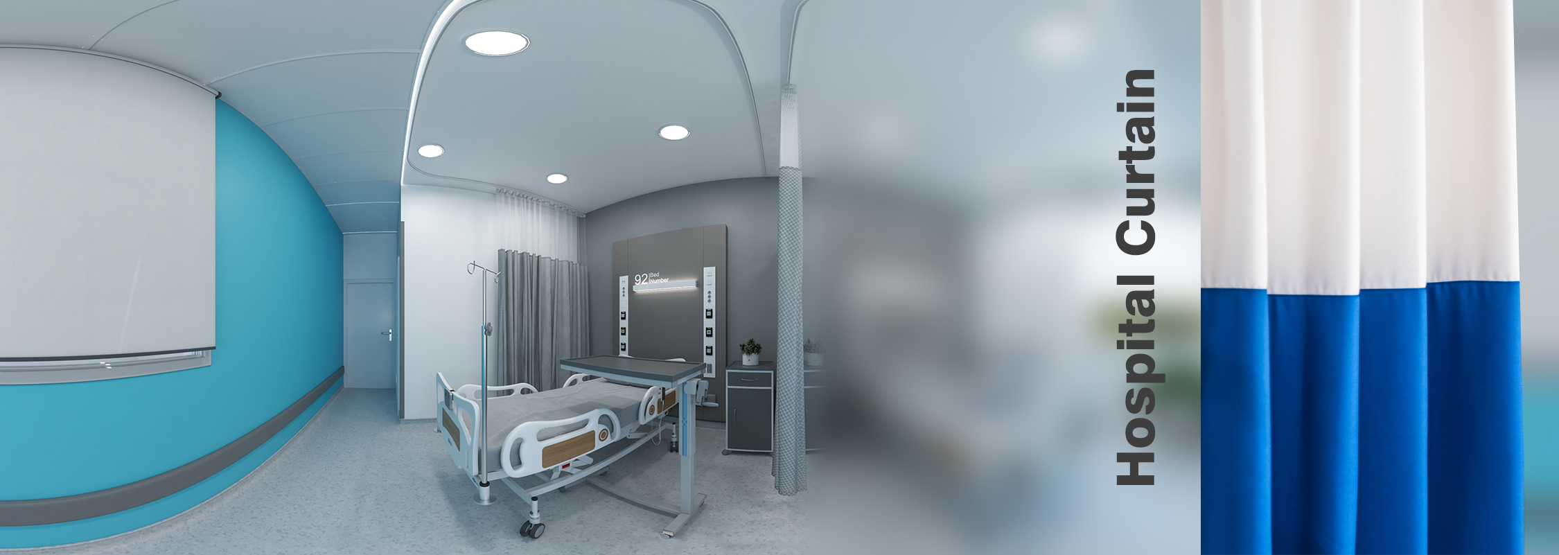 hospital curtain