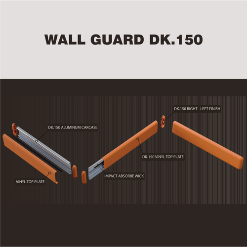 ضربهگیر دیوار DK.150 کارا طب