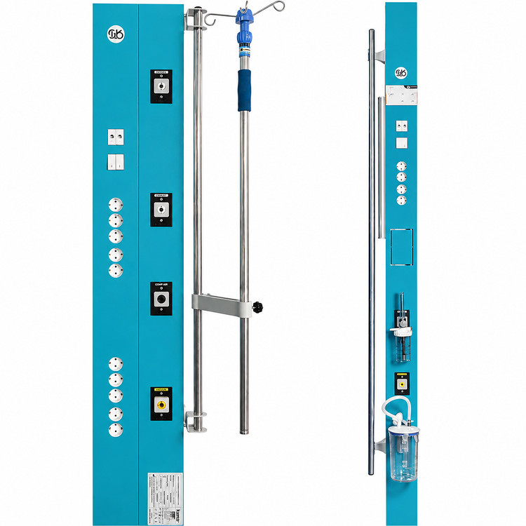کنسول بالای سر بیمار کارا ۳۰۰ کارا طب عمودی 1